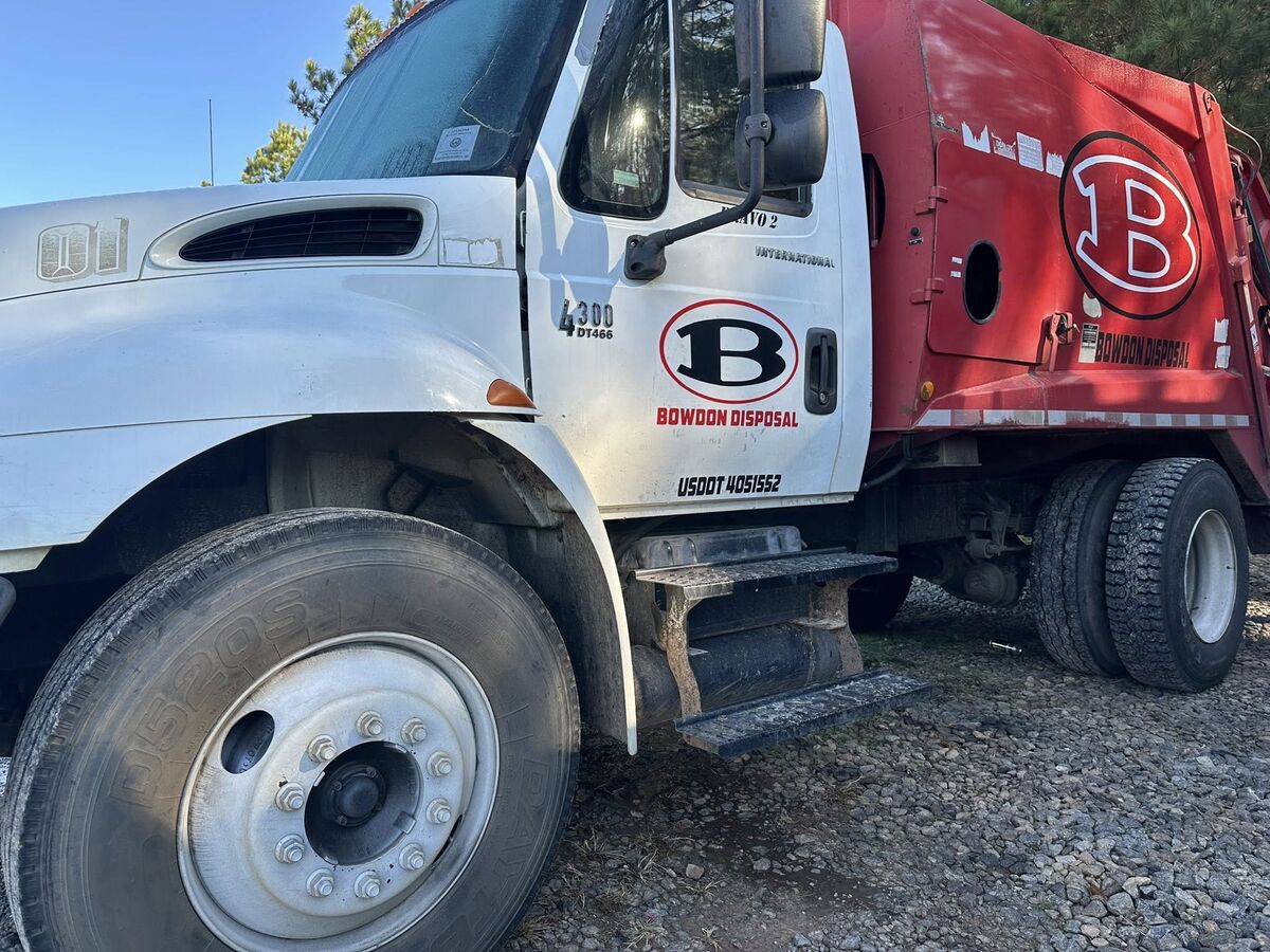 Bowdon Disposal truck