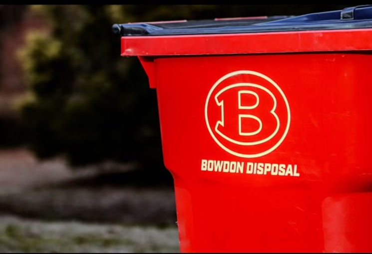 Bowdon Disposal Red Residential Cart
